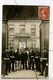 CARTE PHOTO. CPA . Militaire. Soldats Qui Posent Pour La Photo. Officiers, Médailles. Garde Au SENAT - Photographie