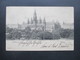 Österreich 1901 AK Wien Rathaus Strichstempel Hinter... Nach Mährisch Ostrau Mit Ak Stempel - Wien Mitte