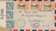 Trinidad / Curacao - 1944 - Gezien ARUBA Censuur In Violet Op Incoming Censored Cover From Claxton Bay To Aruba - Curaçao, Antilles Neérlandaises, Aruba