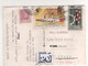 : Beaux Timbres , Stamps   Sur Cp , Carte , Postcard Du 20/10/72 Pour La France ( Plis D'angles ) - Lettres & Documents