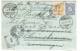 Dutch Indies NED. INDIE GROET Uit BATAVIA Gruis Aus Sent 1896 To Norway Redirected Wity Several Handstamps - Indonesia