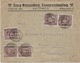 Lettre De KATTOWITZ  ( Georg Weissenberg ) Pour  CHEMNITZ  1922  13 Stamps - Briefe U. Dokumente