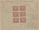 Lettre De KATTOWITZ  ( Georg Weissenberg ) Pour  CHEMNITZ  1922  13 Stamps - Briefe U. Dokumente
