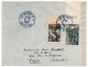 FRANCE - Enveloppe Affr. 30F Verdun Depuis Le Mans (Sarthe) 1956 Avec Vignette VERDUN époque 1916 - Lettres & Documents