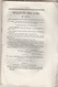 Bulletin Des Lois 1174 De 1845 -v Recettes Et Dépenses De L' Algérie ( 13 Pages ) - Décrets & Lois