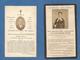 LOT 2 GENEALOGIE FAIRE PART CARTE MORTUAIRE DECES DAME FASSIER LEFRANCOIS 18901893 MEAUX - Obituary Notices