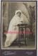 Grand CDV-(CAB) Jolie  Communiante- Photo Gainel à Senones (Vosges) - Old (before 1900)
