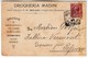 VINO WINE DROGHERIA MADINI MEDICINALI VINI DI LUSSO CIOCCOLATO MILANO - BIGLIETTO COMMERCIALE 1894 - Visiting Cards