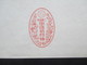 Japan Alte Ganzsache / Streifband / Wrapper Um 1900 Ungebraucht! - Enveloppes