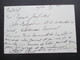 Bulgarien 1911 Ganzsache Mit Zusatzfrankatur Sophia - Marseille Auslandskarte - Briefe U. Dokumente