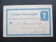 Kanada 1877 Canada Post Card Ganzsache Nach Toronto Aus Crimsley?? - Cartas & Documentos