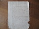 17 MARS 1792 MANUSCRIT CACHETS G.D.BOURGES C.DEF.1SOL 2 D  ET LA LOI LE ROI MINUTE 2.S.O.L. - Cachets Généralité