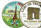 2 Grandes étiquettes " L'ARC De TRIOMPHE " & "LA TOUR EIFFEL" Fromages De France Pour Les Etats Unis - Kaas