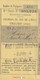 Chemins De Fer De L'Etat Trajet PARIS Au HAVRE Et à MONTIVILLIERS Le 2 Janvier 1914 Bon Pour 1 Voyageur En 1er Classe - Europa