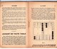 TOUS LES JEUX ET LEURS REGLES  : LE JACQUET PAR JACQUES LECHALET 1936. LIVRET 31 PAGES DE 18 X 11.5 - Giochi Di Società
