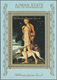 Delcampe - Adschman / Ajman: 1973, Nude Paintings Set Of 16 Different Imperforate Special Miniature Sheets In A - Adschman