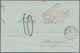 Ägypten: 1852-98 Five Stampless Covers From Alexandria To Marseilles, Triest And Vienna, Plus Envelo - 1866-1914 Ägypten Khediva