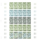 Delcampe - Afar Und Issa: 1969/1977, IMPERFORATE COLOUR PROOFS, MNH Collection Of 52 Complete Sheets (=1.200 Pr - Sonstige & Ohne Zuordnung