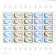 Delcampe - Afar Und Issa: 1969/1977, IMPERFORATE COLOUR PROOFS, MNH Collection Of 52 Complete Sheets (=1.200 Pr - Otros & Sin Clasificación