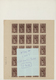 Delcampe - Afghanistan: 1930/1950 (ca): More Then MNH 600 Values In Sheets And Sheet Parts, Many Different Stam - Afghanistan