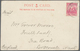 Delcampe - Barbados: 1893/2005 Holding Of Ca. 130 Unused/CTO-used And Used Postal Stationeries Incl. Unfolded W - Barbados (1966-...)