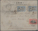 Belgisch-Kongo: 1896-1940's Ca.: Group Of 45 Covers, Postal Stationery Cards, Telegrams And Document - Sammlungen