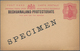Delcampe - Betschuanaland: 1905/62 Holding Of Ca. 610 Exclusively Unused Postal Stationary, While Cards, Regist - 1885-1964 Protectorat Du Bechuanaland