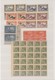 Delcampe - Brasilien: 1920/1955 (ca.), Mint Accumulation Of Apprx. 2.100 Stamps Mainly Within (large) Multiples - Usati