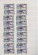 Delcampe - Brasilien: 1920/1955 (ca.), Mint Accumulation Of Apprx. 2.100 Stamps Mainly Within (large) Multiples - Usados