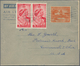 Delcampe - Britisch-Guyana: 1950/60, Accumulation Of Ca. 300 Unused/CTO-used And Commercially Used (to USA) Pos - Guyane Britannique (...-1966)
