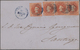 Chile: 1855/1907 (ca.), Assortment Of 18 Entires, Main Value In The Imperforate COLON HEADS Incl. A - Chili