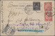 China: 1898/1902, Coiling Dragons On Ppc (5, Inc. 1900 Combo-card With French Offices), On Cover (2, - Autres & Non Classés