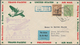 China: 1937, Pacific Clipper FFC Lot Of Six With Frankings Of Hong Kong (4) Resp. Macau (2) Inc. Mac - Andere & Zonder Classificatie