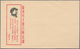 China - Volksrepublik: 1966/76 (ca.), Approx. 43 Unused Envelopes With Propaganda Slogans, Including - Sonstige & Ohne Zuordnung
