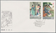 China - Volksrepublik: 1982/83, FDCs Of The Two Years, Complete With Exceptions Of The S/s Some With - Autres & Non Classés