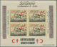 Dubai: 1963/64, Accumulation Of The Imperforate MINIATURE SHEETS With Many Complete Sets Incl. Malar - Dubai