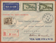 Französisch-Indochina: 1931/40, Air Mail Covers By Air Orient / Air France (26 Inc. Two Airletters, - Gebraucht