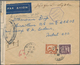 Französisch-Indochina: 1940/1941, WW II MILITARY MAIL To FRENCH LEVANT/PALESTINE/FRANCE, Group Of Ei - Usados