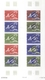 Delcampe - Französisch-Polynesien: 1958/1978, IMPERFORATE COLOUR PROOFS, MNH Collection Of 28 Complete Sheets ( - Cartas & Documentos