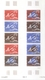 Delcampe - Französisch-Polynesien: 1958/1978, IMPERFORATE COLOUR PROOFS, MNH Collection Of 28 Complete Sheets ( - Cartas & Documentos