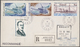 Französische Gebiete In Der Antarktis: 1976/2005, Collection Of Apprx. 200 Covers/cards, Showing A N - Briefe U. Dokumente
