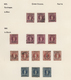 Grenada: 1861/1881, Mainly Used Collection Of 54 Stamps Of Early QV Issues On Written Up Album Pages - Granada (...-1974)