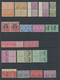 Indien: 1865-1950 Ca.: Comprehensive Collection Of Mint Stamps, Especially Multiples From Pairs To C - 1854 Compagnie Des Indes