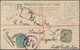 Indien: 1886/1953, AVIS DE RECEPTION, Assortment Of 28 Entires (covers/cards/stationeries/receipt Fo - 1854 Britse Indische Compagnie