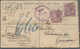 Indien: 1886/1953, AVIS DE RECEPTION, Assortment Of 28 Entires (covers/cards/stationeries/receipt Fo - 1854 Britse Indische Compagnie