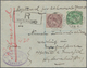 Indien: 1886/1953, AVIS DE RECEPTION, Assortment Of 28 Entires (covers/cards/stationeries/receipt Fo - 1854 Compañia Británica De Las Indias
