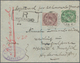 Indien: 1886/1953, AVIS DE RECEPTION, Assortment Of 28 Entires (covers/cards/stationeries/receipt Fo - 1854 Compagnie Des Indes