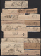 Indien: 1890/1950: Approx. 100 Covers And Postal Stationery With Many Different Frankings. In Additi - 1854 Compagnie Des Indes
