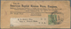 Indien: 1895-1920's PERFINS: Ten Covers, Postal Stationery Envelopes, Wrapper And Receipt All Bearin - 1854 Compagnie Des Indes