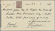 Indien: 1895-1920's PERFINS: Ten Covers, Postal Stationery Envelopes, Wrapper And Receipt All Bearin - 1854 Britische Indien-Kompanie